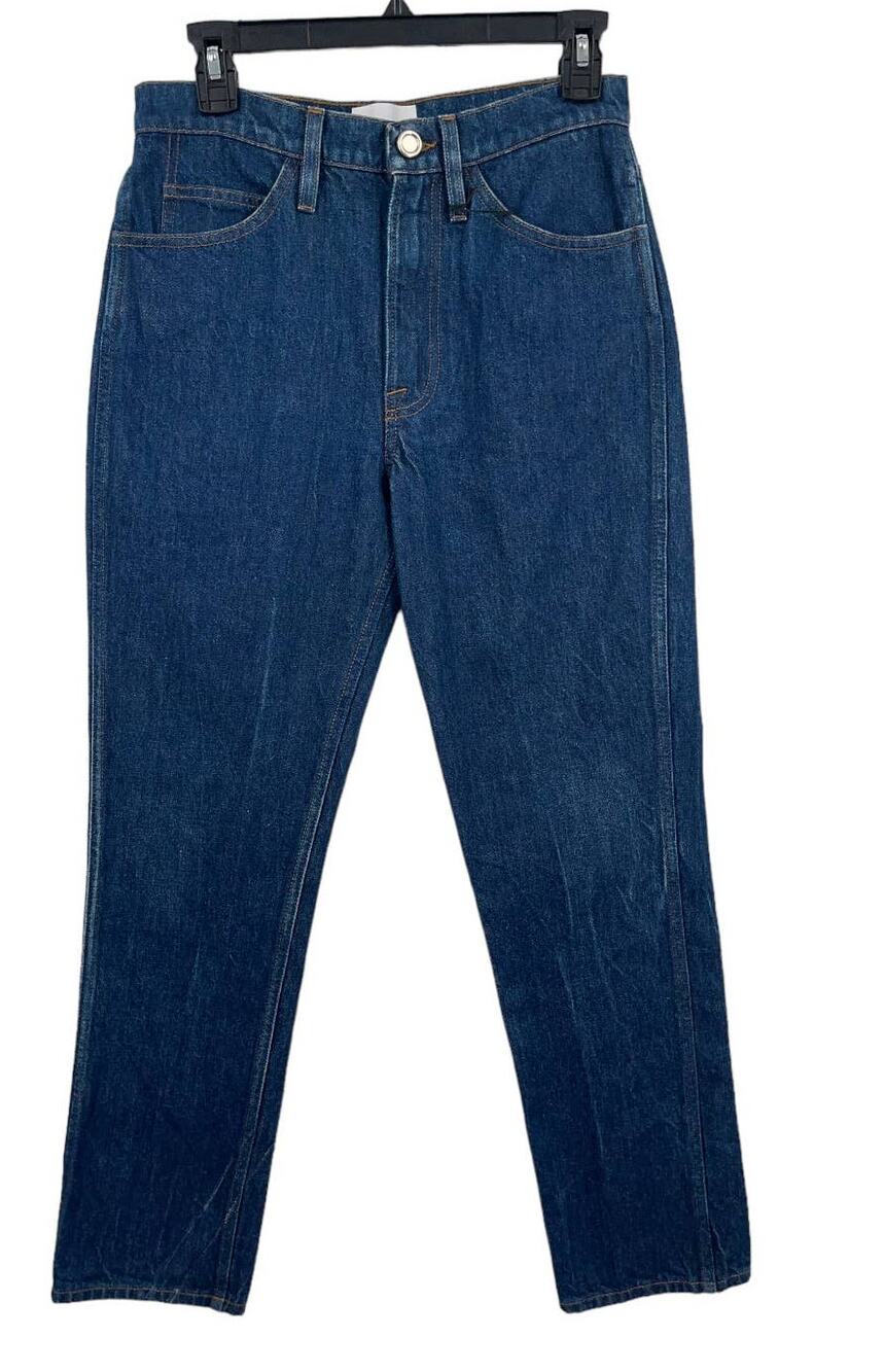 Frame Jeans Le Italien straight denim blue size 25 DEFECT